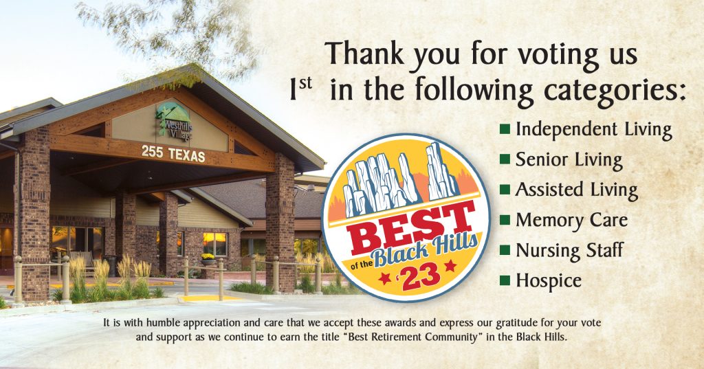 Best of the Black Hills 2023 Westhills Village