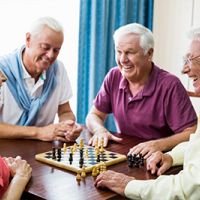 Retirement community with activities