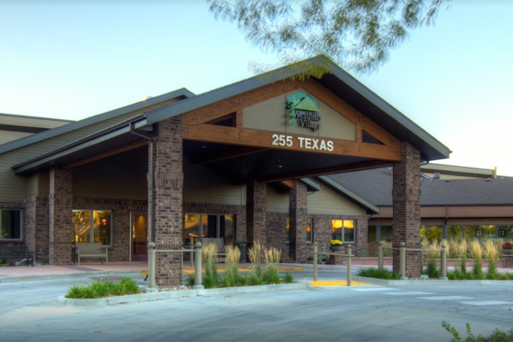 Westhills Village building in Rapid City, SD