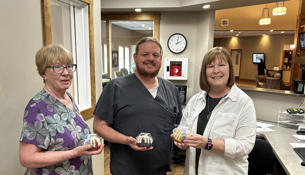 Amazing nurses with appreciation gifts for Nurse's Week
