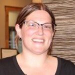 Picture of activities coordinator, Nicki, at the Courtyard Assisted Living