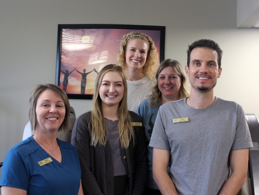 Westhills Village employees celebrating Physical Therapy Month